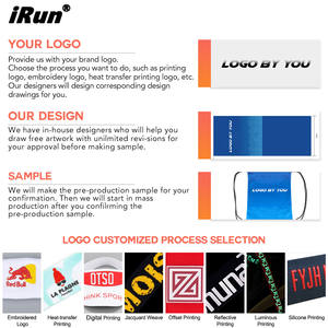 Bolsas con Cordón Personalizadas <span class=keywords><strong>IRun</strong></span> con Logotipo Impreso, Bolsa de Gimnasio con Cordón, Mochila de Alta Calidad para Senderismo, Viajes y <span class=keywords><strong>Playa</strong></span> - Product Image 3