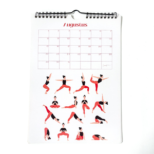 <span class=keywords><strong>2025</strong></span> 2026 tùy chỉnh cuốn sách lịch yoga loại thiết kế in offset các tông nghệ thuật giấy tráng giấy in - Product Image 5