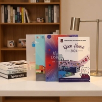 Carpeta de Archivo con Cubierta de Plástico PP en Forma de L, Tamaños A3 y A4, para Uso en Oficina, Producto de Archivo Personalizable Promocional