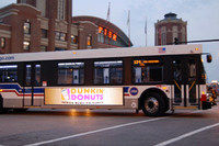 Écran d'affichage publicitaire LED extérieur P16, écran LED intelligent, écran LED pour toit de taxi, affichage LED pour bus