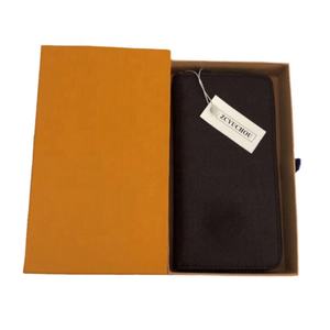 Portafoglio da <span class=keywords><strong>Uomo</strong></span> Semplice, Alla Moda e di Lusso con Molteplici Slot per Tessere, Portafoglio Lungo e <span class=keywords><strong>Pochette</strong></span> con Logo del Brand - Product Image 1