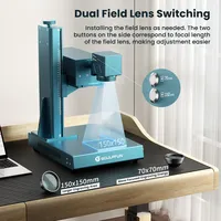 Machine de gravure laser UV de bureau SCULPFUN New V5 5W, marqueur laser UV pour verre, plastique, PCB, gravure de logo, OEM pris en charge