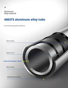 Chaise de bain portable réglable en alliage d'aluminium <span class=keywords><strong>RUFU</strong></span> RF9301A pour personnes âgées obèses et femmes enceintes, conception élargie, capacité de 250 kg - Product Image 6