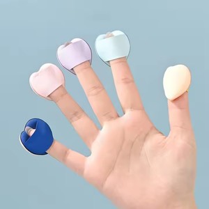 Mini Esponja de Maquillaje en Forma de Corazón, Libre de Látex, con Cojín de Aire, para Uso en Seco y Húmedo - Product Image 4