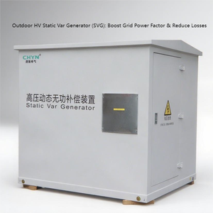 Système de Générateur Statique de <span class=keywords><strong>VAR</strong></span> Haute Tension Hongyan HYSVG pour Armoire Extérieure de Sous-Station Préfabriquée 6kV-35kV Nominale 125A 50/60Hz - Product Image 5