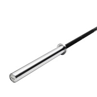 Barre d'haltérophilie olympique standard IWF 20KG 2200MM 190K PSI, barre de compétition chromée, barre de CrossFit