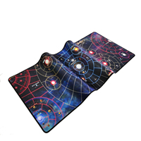 Tapis de table de grande taille XXL, tapis de table de grande taille étendu, bords de couture sur serrure, tapis de bureau personnalisé, tapis de souris