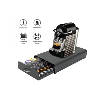 2022 New Powerful Coffee Pod Storage Drawer for Coffee Capsules Compatible with Different Size of Coffee Pods /Capsules