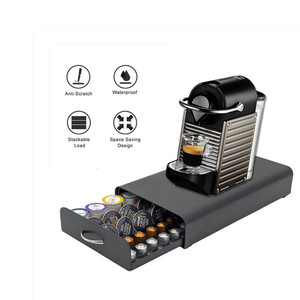 2022 New Powerful Coffee Pod Storage Drawer For Coffee Capsules Compatible With Different Size Of Coffee Pods /Capsules