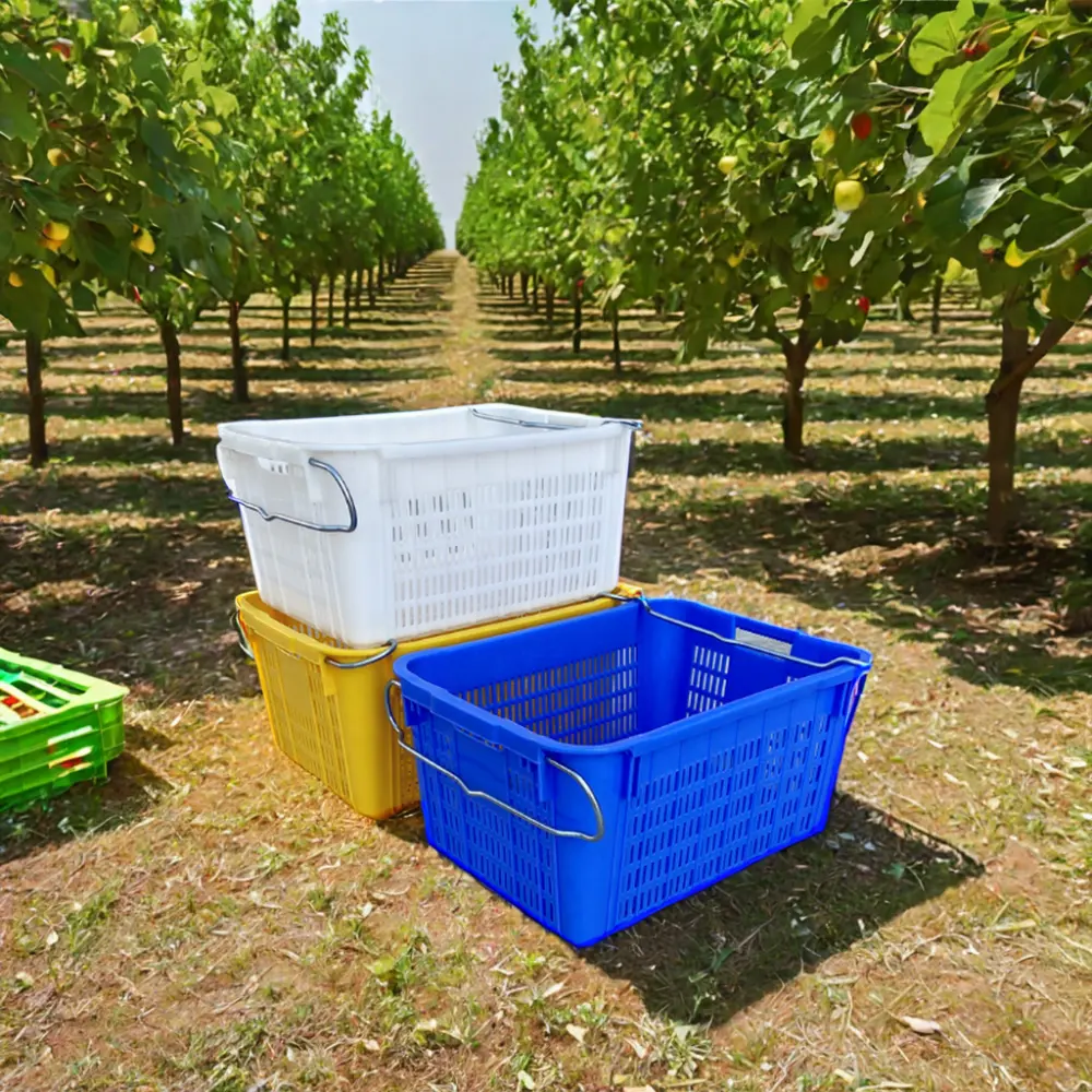 Овощные и фруктовые ящики для сбора урожая пластиковый ящик для удобного хранения