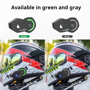 Helm interkom sepeda motor, FreedConn <span class=keywords><strong>TMAX</strong></span> M sistem komunikasi helm sepeda motor plastik ABS untuk interkom Bluetooth multi-perangkat tahan air - Product Image 3