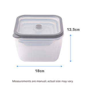 10 Pcs Plastic Food Storage Containers Set, Airtight <strong>Snap</strong> Lid <strong>Kitchen</strong> Pantry Organization Jars for Cereal Dry Food BPA Free - Product Image 3