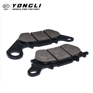 <span class=keywords><strong>Plaque</strong></span> de friction semi-métallique organique noire Yongli pour <span class=keywords><strong>moto</strong></span> Bajaj Pulsar YZF1000 - Pièces détachées haute performance 9000-20000KM - Product Image 1
