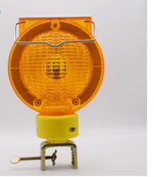 Luz de Advertencia Estroboscópica LED Ámbar de Grado Profesional para Uso Continuo, Luz de Advertencia de Tráfico Fija