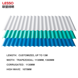 Panel <span class=keywords><strong>de</strong></span> Techo Corrugado <span class=keywords><strong>de</strong></span> PVC <span class=keywords><strong>de</strong></span> Fácil Instalación, Diseño Encastrable, Lámina Impermeable para Techo <span class=keywords><strong>de</strong></span> Cochera, <span class=keywords><strong>Cubierta</strong></span> <span class=keywords><strong>de</strong></span> Patio, Bricolaje - Product Image 4
