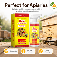 Spray attractif pour abeilles 237 ml, appât liquide sûr, spray piège pour essaims d'abeilles, fournitures d'apiculture pour attirer les abeilles