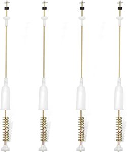 Kit de Varilla de Suspensión para <span class=keywords><strong>Lavadora</strong></span> AJK72909309, Repuesto de 25.6 Pulgadas <span class=keywords><strong>con</strong></span> una Taza de Grasa, Compatible <span class=keywords><strong>con</strong></span> Lavadoras L-g y <span class=keywords><strong>Ken</strong></span>-more - Product Image 1