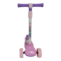 Patinete para Niños Plegable con Marco de Acero Ligero y Música Bluetooth para Edades de 5 a 11 Años, Deportes al Aire Libre