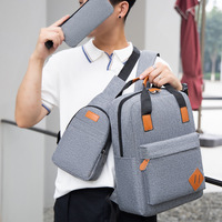Nouvelle arrivée double face design robux pour sac à dos garçons sacs d'école 3pcs set Sac à dos sac taille crayon sac