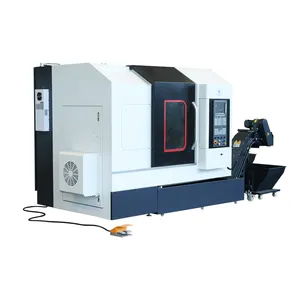 Chinese machine tool 3-axis inclined bed CNC lathe
