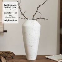Vase en céramique à fleurs séchées de style nordique, décoration de mariage moderne P380