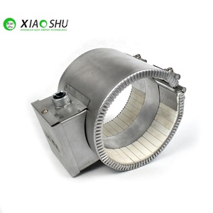 XIAOSHU ID122*129 Estrusore di Plastica con Resistenza Ceramica 120V 1500W, Riscaldatore a Fascia Ceramica - Product Image 1