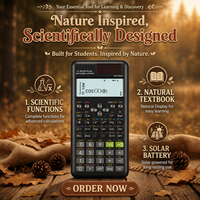 Calculatrice scientifique fixe fx-991ES PLUS-2 Nouvelle 2ème édition avec fonctions d'édition de données STAT, de variation standard et de régression