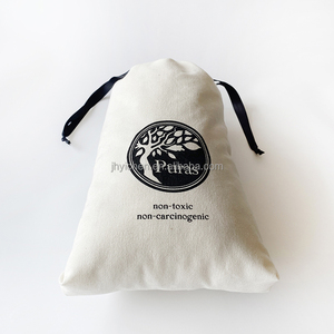 Custom Logo Natural Cotton <strong>Drawstring</strong> <strong>Canvas</strong> Bathing Suit <strong>Pouch</strong> Training Wear <strong>Bag</strong> with Dust <strong>Bag</strong> Functionality - Product Image 6