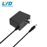 Adaptateur secteur mural 15V 0.8A en stock usine, certifié pour caméras de surveillance et instruments de beauté, adaptateur CC dédié