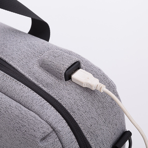 Borsa Multifunzione Tre in Uno SINCERE per <span class=keywords><strong>Uomo</strong></span>, Borsa da Viaggio in Tela, Borsa a Tracolla per Affari <span class=keywords><strong>con</strong></span> Porta USB e Scomparto Segreto - Product Image 5