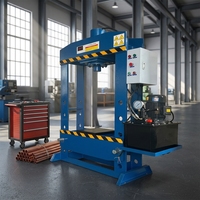Presse hydraulique de 100 tonnes, 150 tonnes, 200 tonnes, 300 tonnes, personnalisable, machine de presse d'atelier robuste