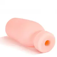 Nieuwe Makkelijk Te Verbergen Melk Fles Masturbatie Cup Voor Mannelijke Seksspeeltjes Vliegtuig Cup Tpe Vagina mannen Sex Shop