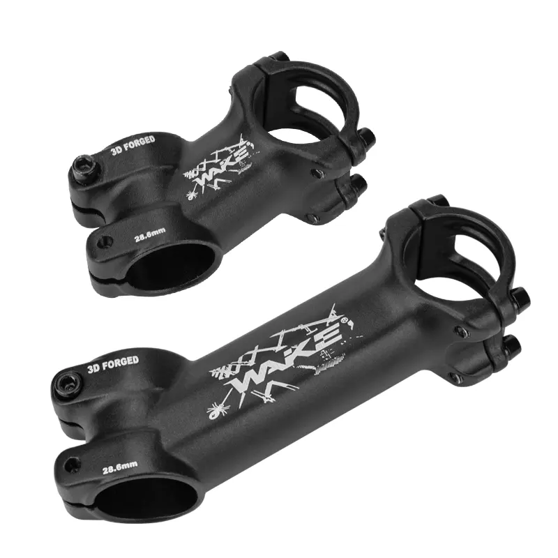 Mountain Bike 25 Degree Bike Pole 60/70/80/90/100/110mm Aluminum Alloy Stem  for MTB Road Bike WAKE Riser