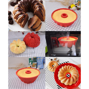 Molde de silicona <span class=keywords><strong>para</strong></span> hornear pizza, bandeja redonda de 9 pulgadas <span class=keywords><strong>para</strong></span> pastel de <span class=keywords><strong>cumpleaños</strong></span>, bandeja de silicona <span class=keywords><strong>para</strong></span> horno - Product Image 5