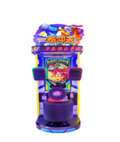Konsol Game arkade jalanan Retro yang mendorong gym