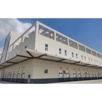 Almacén Logístico de Cadena de Frío con Estructura de Acero Prefabricada - Edificio de Gran Envergadura para Mariscos, Alimentos Congelados, Taller, Garaje, Nave