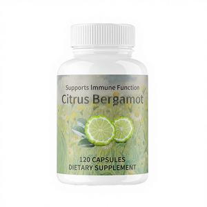 Cápsulas de Extracto de Bergamota Cítrica Natural OEM/ODM, Favorecen la Salud del Corazón, Suplemento Dietético Premium, Mejor Precio - Product Image 2