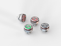 Interrupteur Tactile LANBOO LB-12QC 12MM en Acier Inoxydable, Mini, Efficace, 0.3A, Momentané, 1NO, Étanche, pour Appareils Électroménagers et Ordinateurs