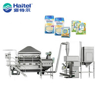 Ligne de production automatique de céréales pour bébés de haute qualité, machine de fabrication de flocons de riz et de farine de riz pour usine