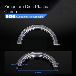 Dentaire Zirconium Disque Plastique Fixation Zircone Secondaire pour Denture Usine Porcelaine Bloc Zirconium Bloc - Product Image 5