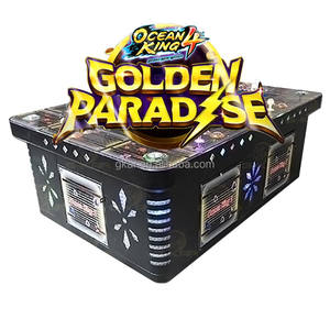 2025 Haute Qualité 10 Joueurs 86/100 Pouces Debout Poisson Table Jeu Machine Ocean King 4 Série Golden Paradise - Product Image 1