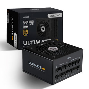 Abko GX-850ที่ดีที่สุด BK PSU ATX 3.0 PCIE5.0เกมโมดูลาร์เต็ม80บวกทอง20 + 4PIN 850W