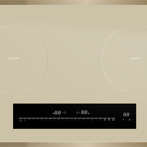 Nhà Máy Bán Hàng Trực Tiếp 220V Cảm Ứng Hob Với Vô Hình Thanh Trượt Điều Khiển 6000W Điện Bếp Với 2 Nấu Ăn Khu - Product Image 5