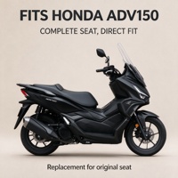 Coussin de siège et dossier de moto, design ergonomique confortable pour Honda NSS 350