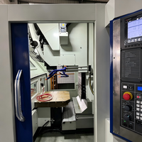Centre d'usinage CNC TS600 à double poste pour perçage et taraudage, machine de perçage et de taraudage verticale multifonction