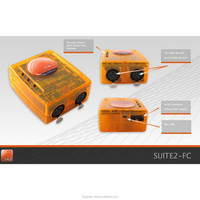 Controlador de DJ para Escenario Compatible con Windows, Nice Performance Sunlite Suite 2 DMX 512, Interfaz USB a DMX, 1536 Canales, Material ABS