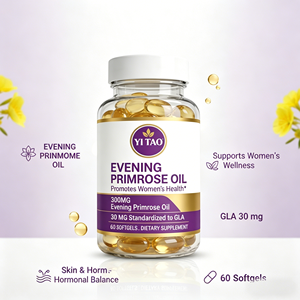 Capsules d'huile d'onagre – 300 mg avec 30 mg de GLA, favorise le bien-être féminin et la santé menstruelle, complément naturel - Product Image 5