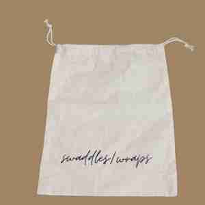 Démarrez votre journée porte-bonheur avec des sacs en coton réutilisables et portables avec cordon de serrage - Product Image 6