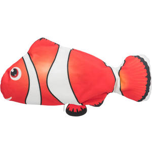 Peluche de poisson corail 26 cm pour animaux de compagnie, jouet en peluche doux pour animaux de compagnie - Product Image 3