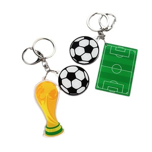 2026 Fútbol para la bandera nacional Souvenirs Plástico Monedero Llavero Fútbol Aficionados al fútbol Recuerdo promocional - Product Image 5